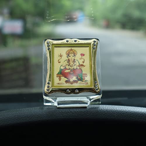 Ganesha Idols for Car Dashboard Home and Office Decor Showpiece for Living Room