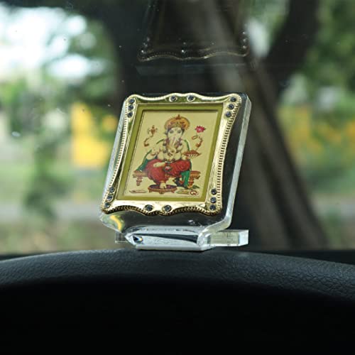 Ganesha Idols for Car Dashboard Home and Office Decor Showpiece for Living Room