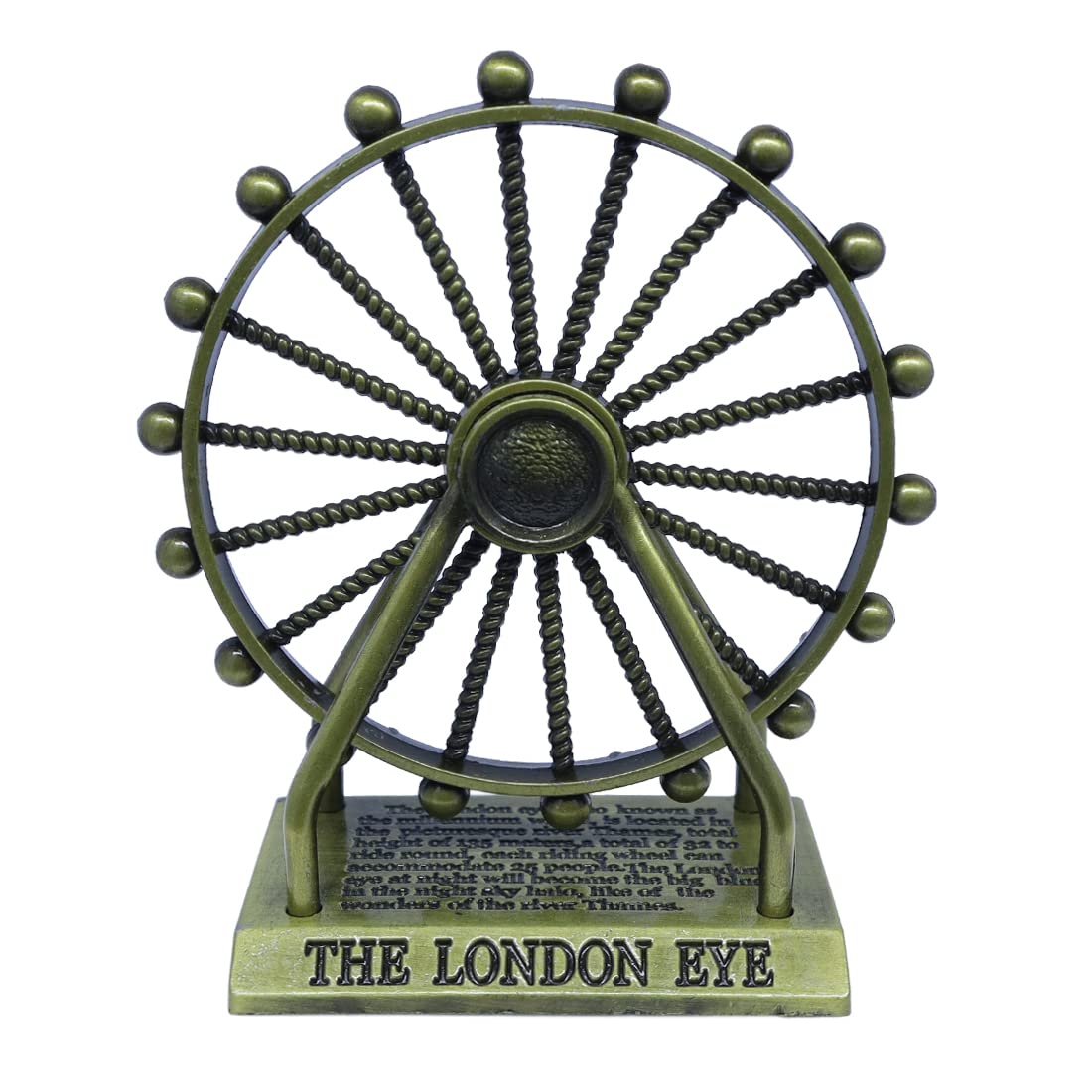 Decor London Eye Rotating Ferris Wheel Souvenir Statue Home Office Decor Showpiece
